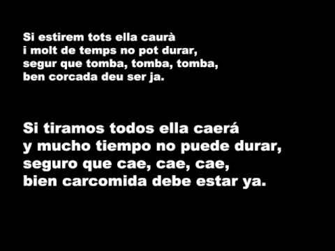 Lluis Llach - L'estaca (Letra en Catalán y en Castellano).wmv