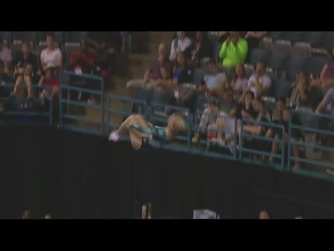 US Gymnast Nicole Ahsinger