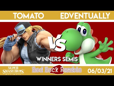 Red Rock Rumble #90 - Tomato (Terry) VS. Edventually (Yoshi) - Winners Semis - Smash Ultimate