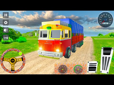 Indian Truck Driver Simulator 3D - Offroad Cargo Truck Ashok Lorry Driver - Android Gameplay
