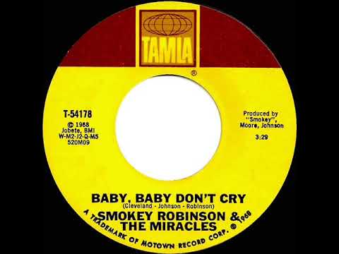 1969 HITS ARCHIVE: Baby, Baby Don't Cry - Smokey Robinson & The Miracles (mono)
