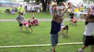 preview picture of video 'Girard State Illinois Festival Days Kids Games'