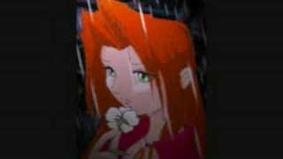 aerith x cloud first kiss by mandy moore