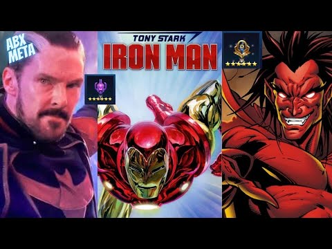 NEW META ? ABX BLAST MALE PARALYZE SEASON - IRONMAN VS MEPHISTO VS DR.STRANGE | Marvel Future Fight