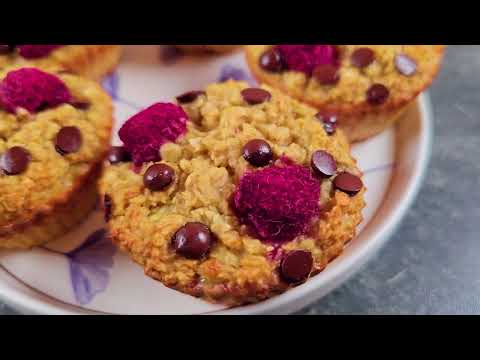 Very fast for tea or coffee!☕ Easy and delicious muffins without sugar, in 5 minutes!