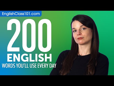 10 English Words You ll Use Every Day Basic Vocabulary 41