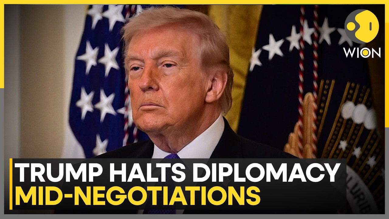 US-Iran Peace Talks Fade As Trump Cancels Envoys' Pakistan Visit | WION