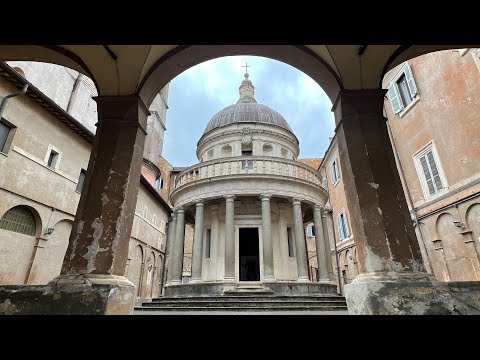 Donato Bramante l Tempietto di San Pietro, Roma, 1502