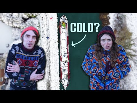 Is It COLD on our NARROWBOAT Home in Winter? | New Wood Burner Install in our Project Boat | EP77