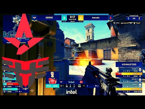 Astralis vs Heroic Dreamhack Masters Spring 2021 Clutches and Insane Plays | Map 2 Inferno