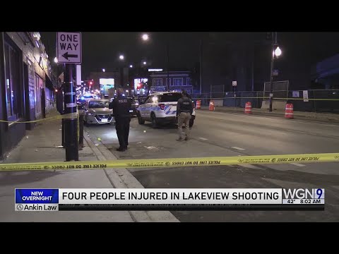 4 people shot in Lakeview overnight, according to Chicago police