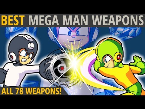 The BEST Mega Man Weapons List! (ALL 78 CLASSIC WEAPONS)