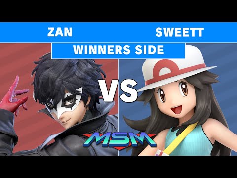 MSM 221 - Zan (Joker, Young Link) Vs CG | SweetT (Pokemon Trainer) Winners Pools - Smash Ultimate