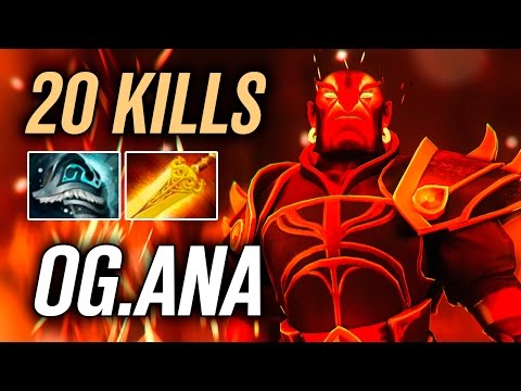 OG ana • Ember Spirit • 20 kills — Pro MMR