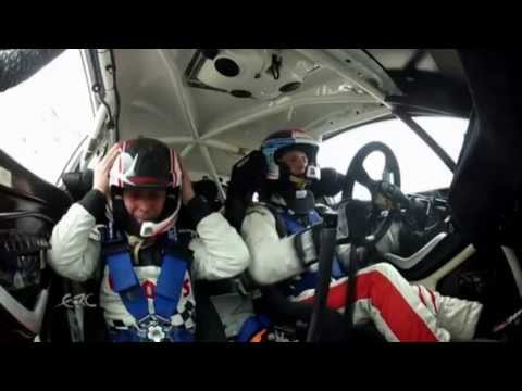 Kajetan Kajetanowicz - Jänner Rallye 2014 - crash - onboard cam/tvcam
