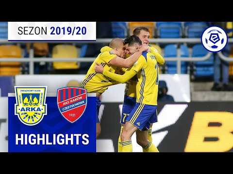 Arka Gdynia - Raków Częstochowa 3:2 [Skrót] Ekstraklasa 23. Kolejka | 2019/20