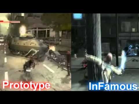 Prototype VS. InFamous