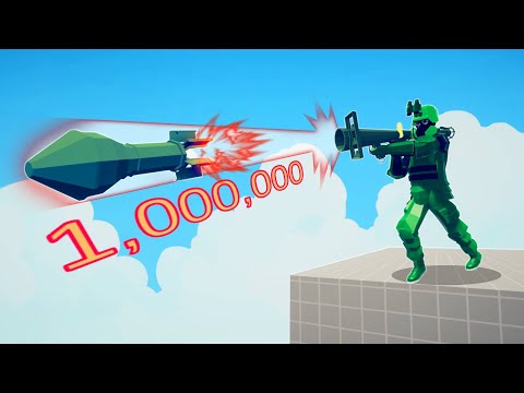 MEGA ROCKET LAUNCHER of SOLDIER vs EVERY UNIT  | TABS - Totally Accurate Battle Simulator