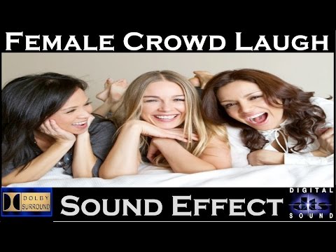 Female Crowd Laughing Sound Effects | High Quality Audio