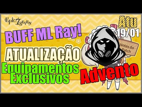 Buff Ml Ray! EE Krau e Sharun, Novos Conteudos PVE - Atualização 19/01 [E7]