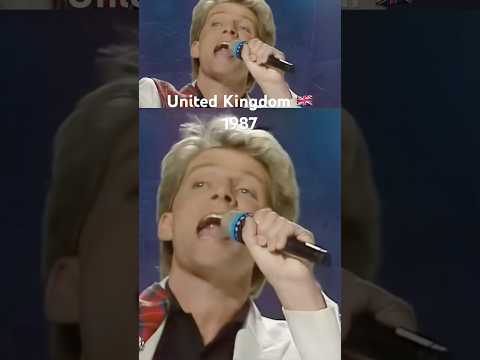 United Kingdom 1987 - Only the Light - Rikki #eurovision #unitedkingdom #shorts