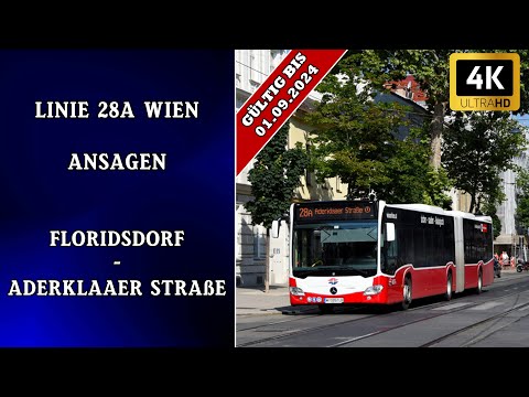 Linie 28A Wien Ansagen – Floridsdorf – Aderklaaer Straße | Wiener Grantler