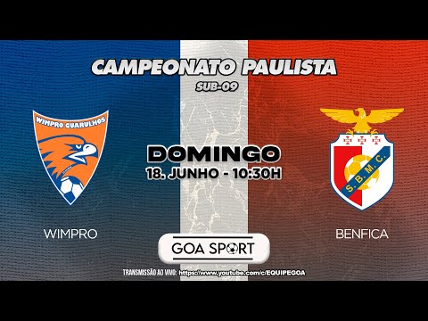 SUB-9 / WIMPRO X BENFICA - CAMPEONATO PAULISTA FUTSAL