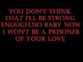 Mariah Carey - Prisoner Lyrics
