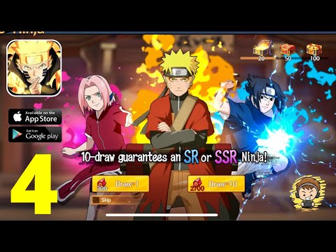 Shippuden Ninja Legend Gameplay - Naruto RPG Game | Part 4 - iOS Gameplay