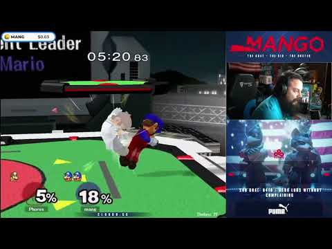 mang0 (mario) vs Phorox (Dr. Mario) - Ranked 12/15/22