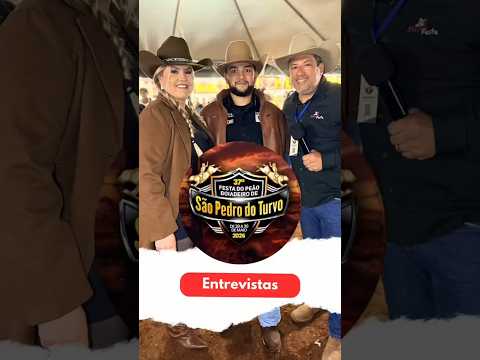 37ª FESTA DO PEÃO BOIADEIRO - SÃO PEDRO DO TURVO-SP | ENTREVISTA COM A CAROL E O NETO DA TIA LÚ.