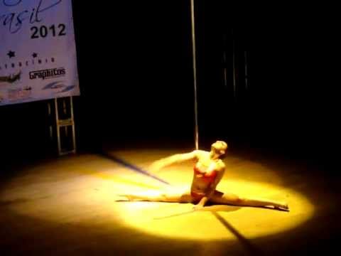 Alessandra Rancan Miss Pole dance Brasil 2012 -Winner