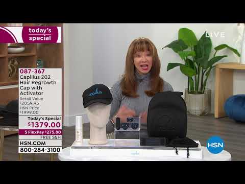 Capillus 202 Hair Regrowth Cap with Activator