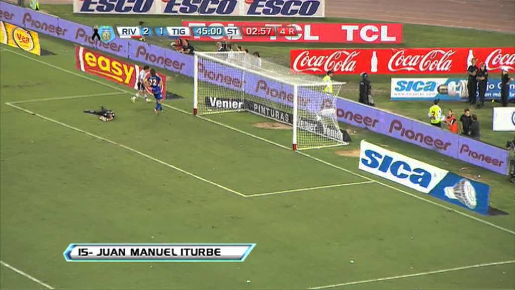 Gol de Iturbe. River 3 - Tigre 1. Fecha 3. Torneo Final 2013. Fútbo Para Todos