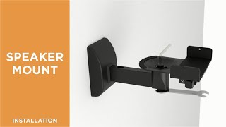 How to Install Bookshelf Speaker Mounting Bracket - SB-51