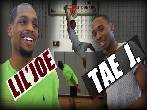 1 on 1  Basketball, LIL'JOE vs TAE J. Game 073 (newcomers) - V1F