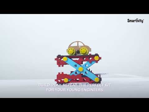Smartivity 25 in 1 Multi-Builds Hydraulic Kit STEM DIY Toy for Kids 6 ...
