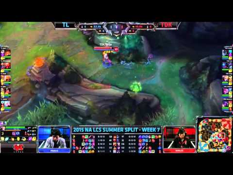 Team Liquid vs Team Dragon Knights   TL vs TDK   Split W7D1   LCS NA Summer 2015