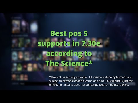 Dota 2 7.30e Pos 5 Tier List: Pick these Hard Supports if You Value Your MMR