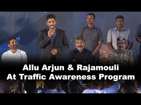 Traffic Awareness Program Speech by Allu Arjun