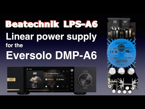 Beatechnik LPS-A6 linear power supply for the Eversolo DMP-A6