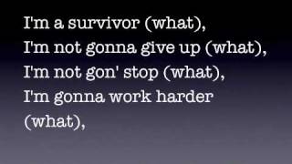Survivor Lyrics - Destiny&#39;s Child.mov