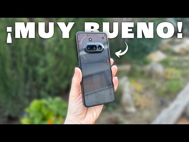 Vídeo relacionado con Nothing Phone (3a) 256 GB - Smartphone con cámara Delantera de 32 MP, Ultra Zoom 30x, Carga rápida a 50W y Pantalla AMOLED Flexible FHD+ de 6,77" - Negro