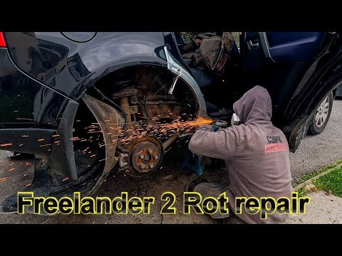 Freelander 2 Rear arch & sill repair, my first car welding job, COMMON MOT FAIL Fixed or did I? 