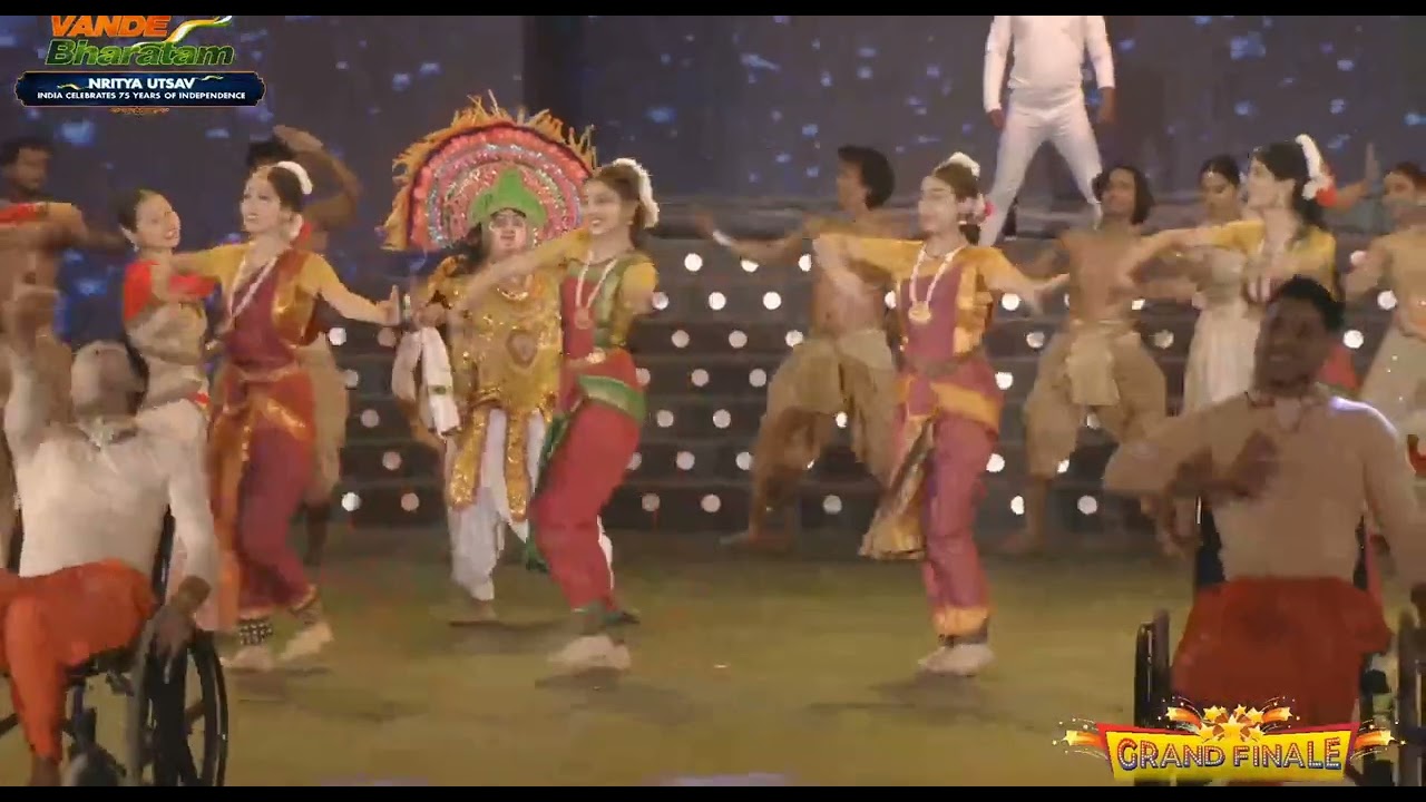 Magic India Show held in Vladivostok Russia and vande bharatam performance