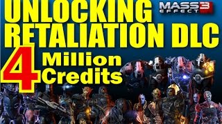 Unlocking Retaliation DLC 4M Credits, New Characters, Gear, Ammo Types and more! (Mass Effect 3)