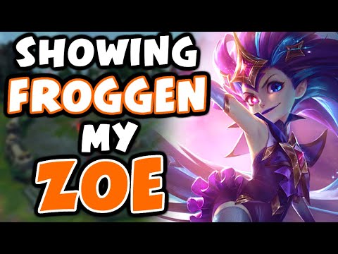 Froggen & Tarzaned meet my Zoe in Challenger | Ft. Doublelift, CoreJJ | 10.4 - League of Legends