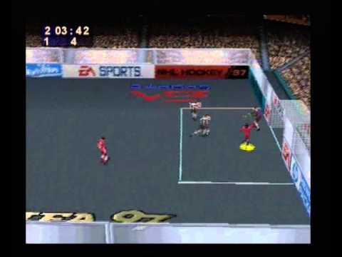 FIFA 97 PS1 Indoor Matches