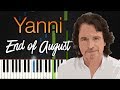 Yanni - The End of August [Synthesia Piano Tutorial]