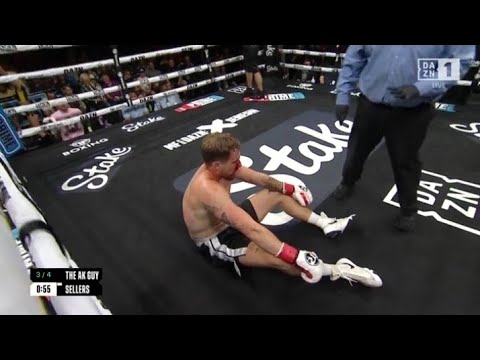 The AK Guy Knocks Out James Sellers In The 3rd Round - Misfits X Series 008 - 7/22/2023